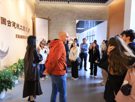 中意师生共探台州文脉 古建与美食架起沟通桥梁​